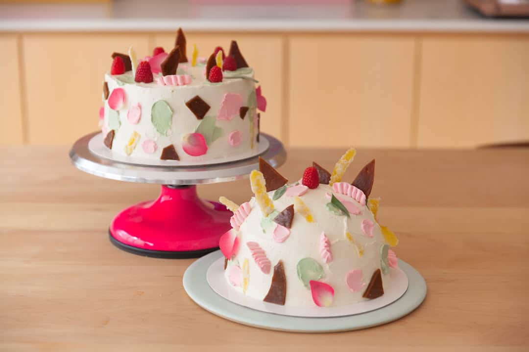 maximalist dome cake duo