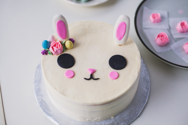 easter bunny cake tutorial
