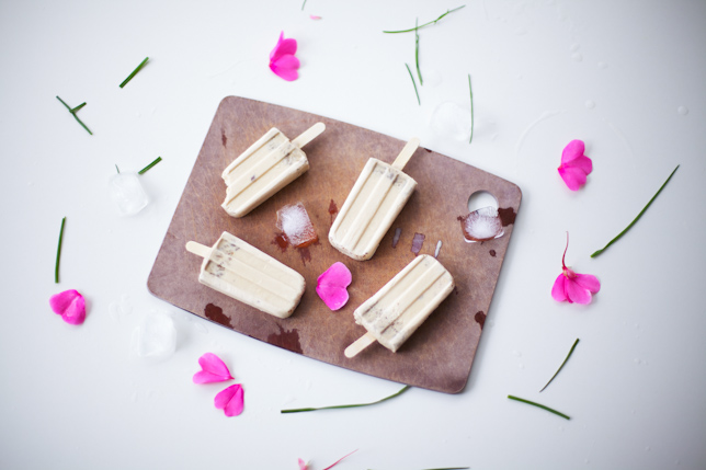 earl grey popsicles with grass jelly - coco cake land