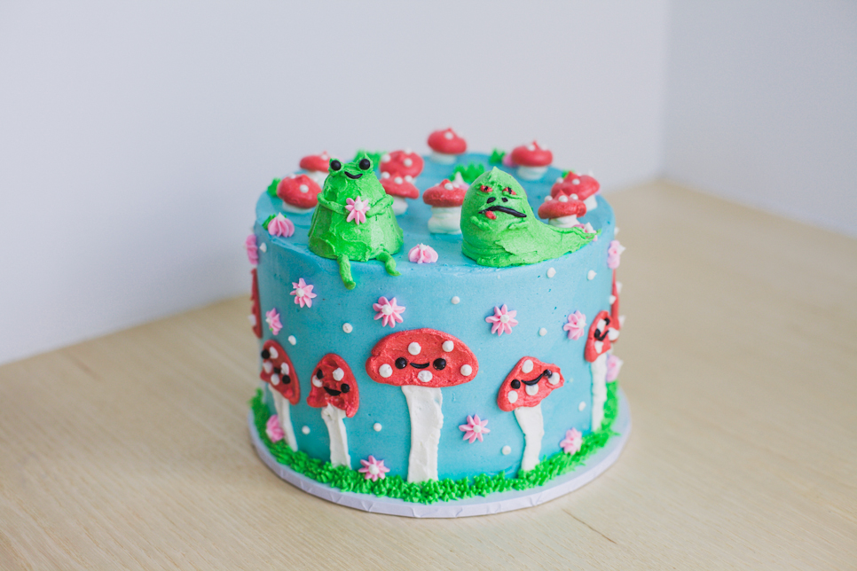 oracle bakery style frog cake