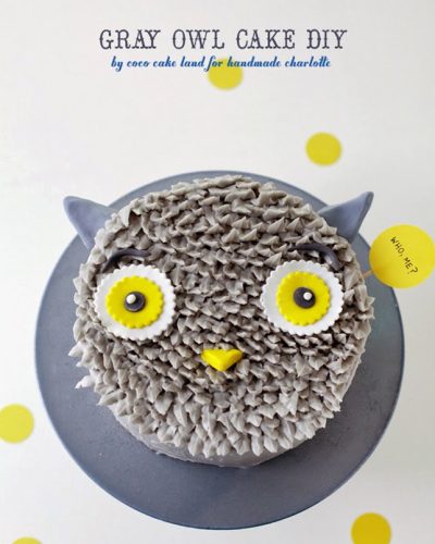 grey owl cake