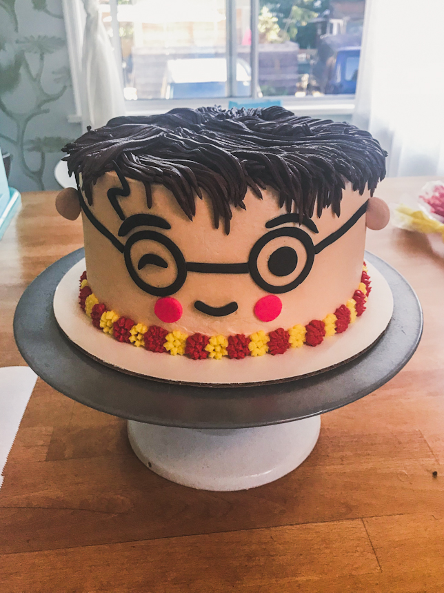 harry potter cake tutorial