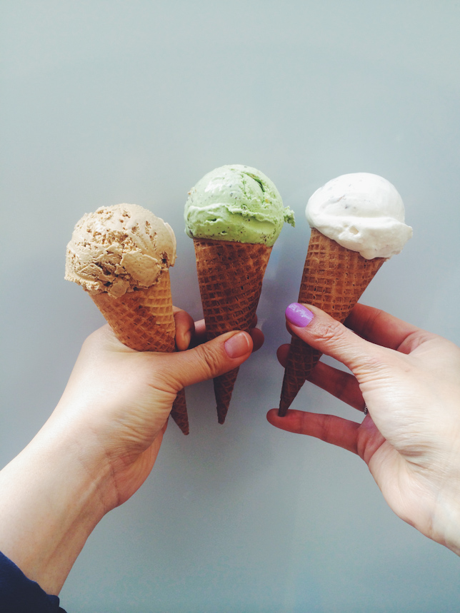 humphry slocombe trio of ice cream 