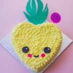 pineapple cookie cake by coco cake land