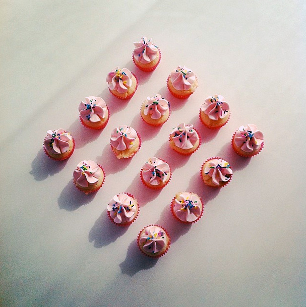 diamond pink cupcakes - coco cake land