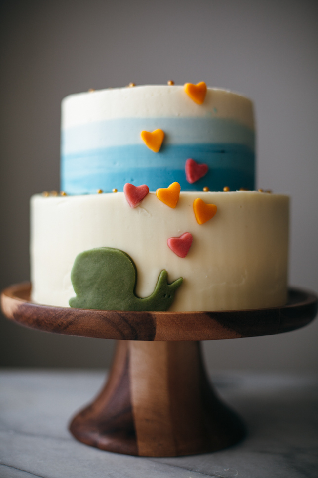snail cake molly yeh