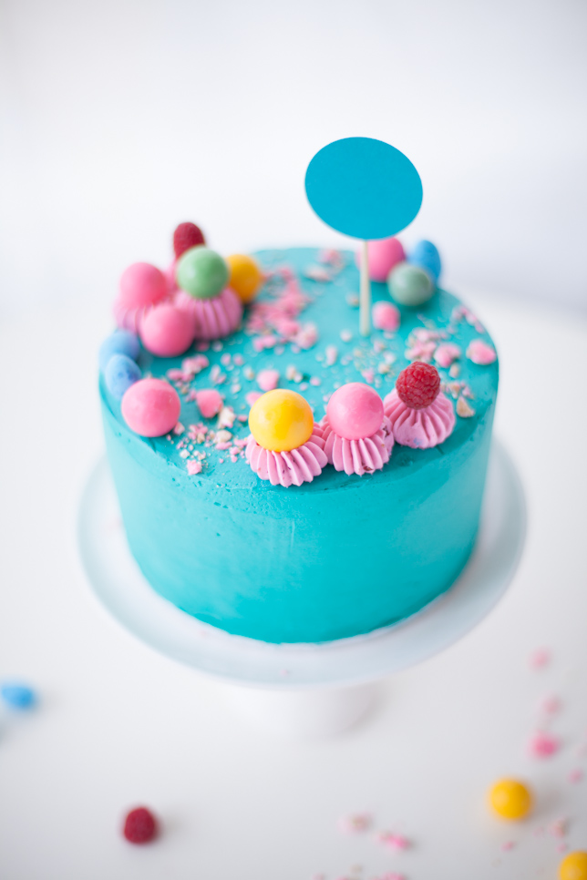 rainbow candy cake by Coco Cake Land