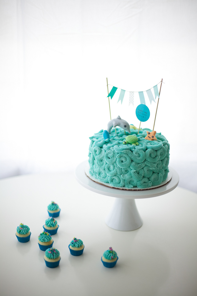 ocean themed cake - coco cake land