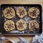 large peanut butter chocolate chip cookies - coco cake land