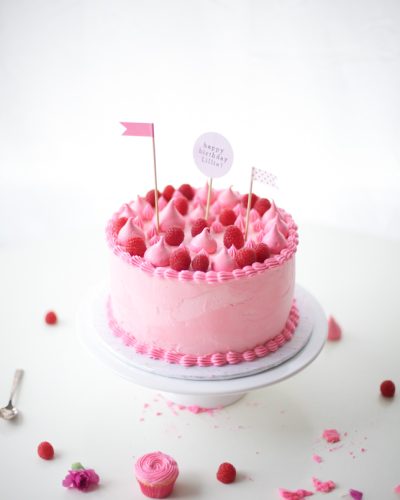 pink party cake - coco cake land