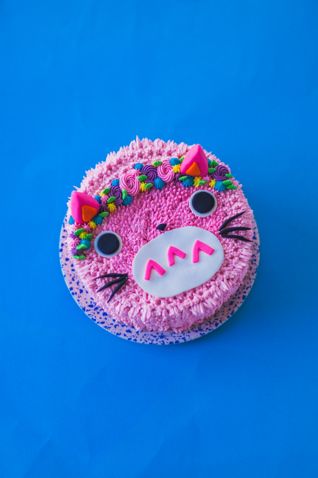 kawaii Totoro cake