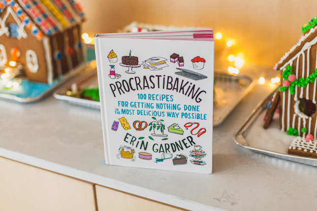 procrastibaking book by erin gardner