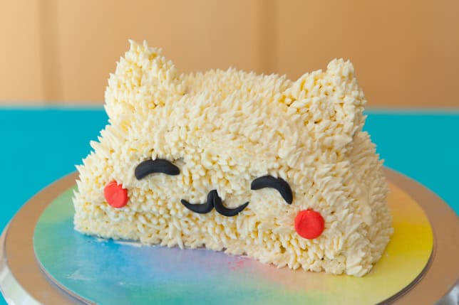 happy cat cake